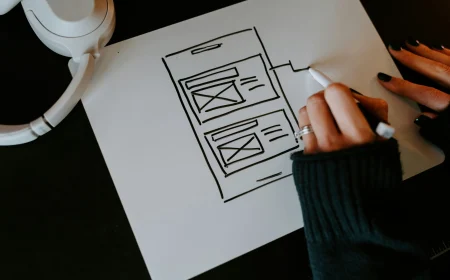 Tajomstvo úspešného webu: Prečo nikdy nepreskakujem nákres na papier. Wireframe